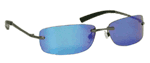 Ferragamo Inspired Rimless Sunglasses