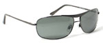 Rimless Frame Polarized Sunglasses